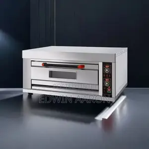 Commercial Gas Baking Oven Single Deck Double Tray