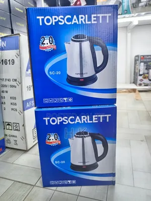 Topscarlett Sc-20 Electric Kettle With a 2.0-Liter Capacity.