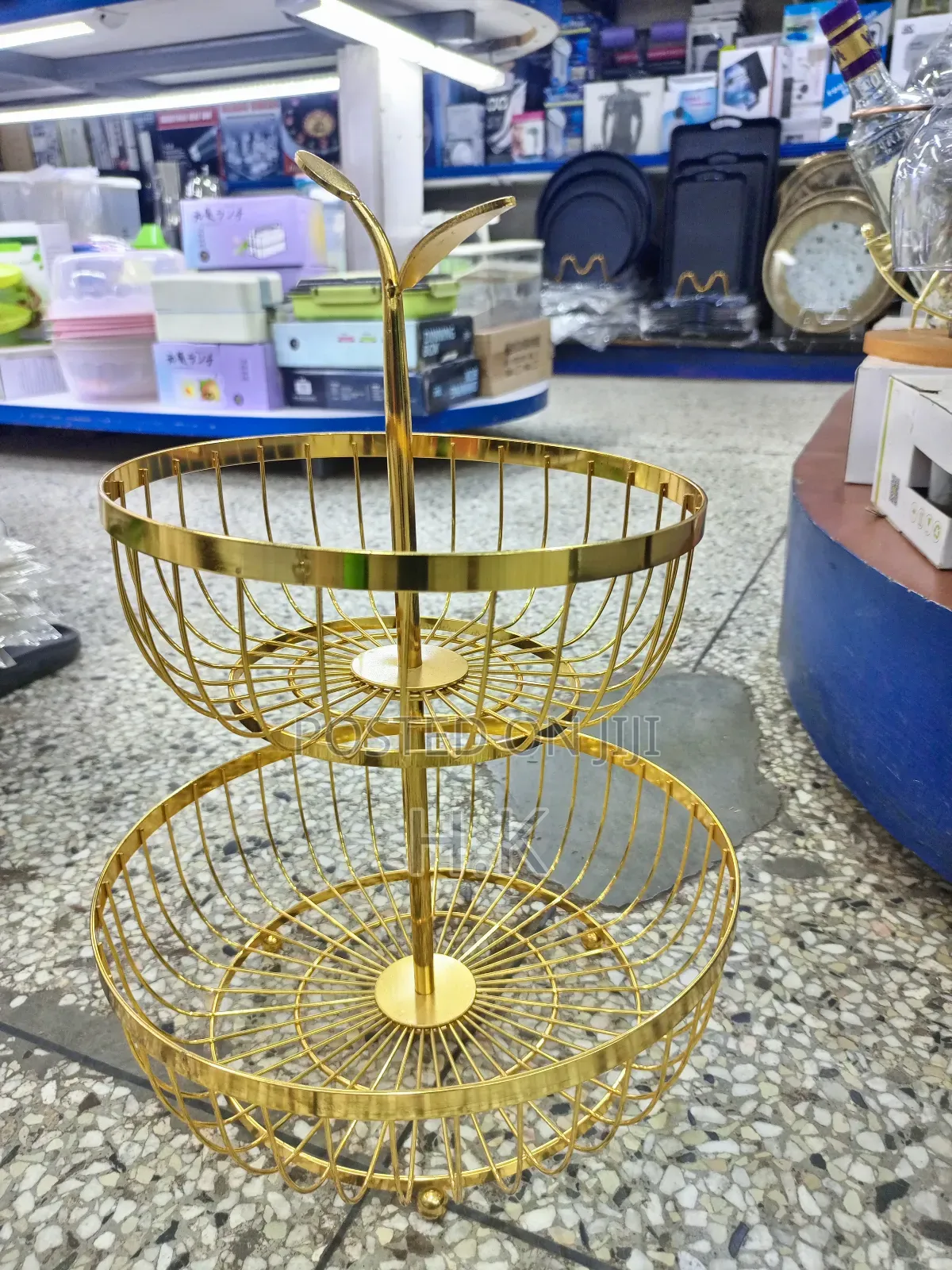 2-Tier Metal Fruit Basket.