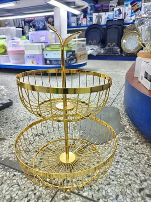 2-Tier Metal Fruit Basket.