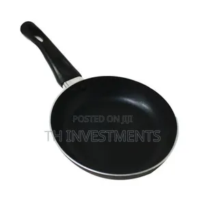 26cm Chapati, Egg Non-Stick Frying Pans, Black 