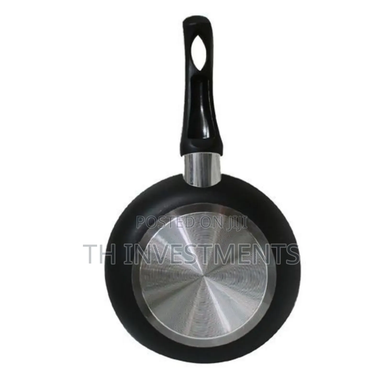 26cm Chapati, Egg Non-Stick Frying Pans, Black 