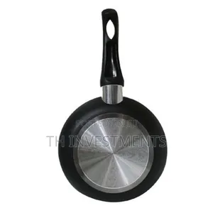 26cm Chapati, Egg Non-Stick Frying Pans, Black 