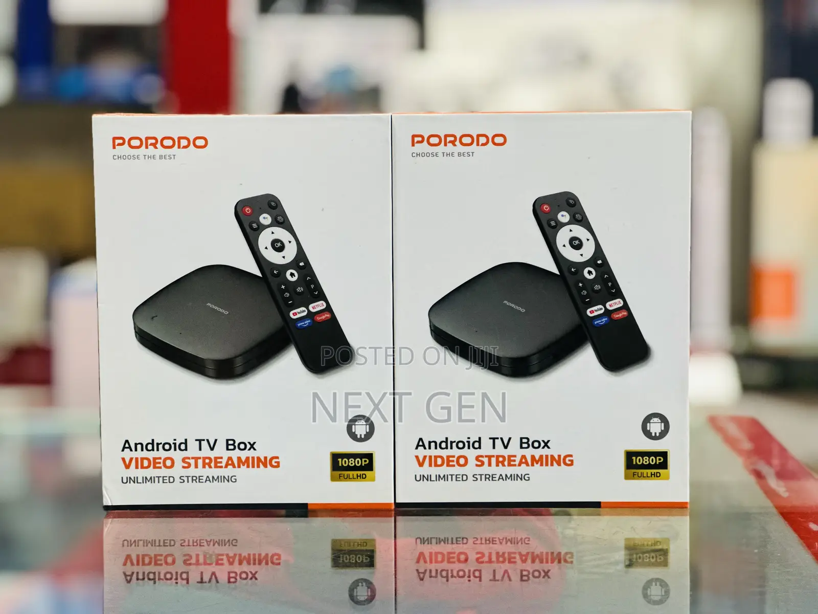 Porodo Android TV Box - Black