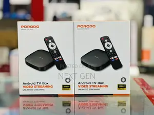 Porodo Android TV Box - Black
