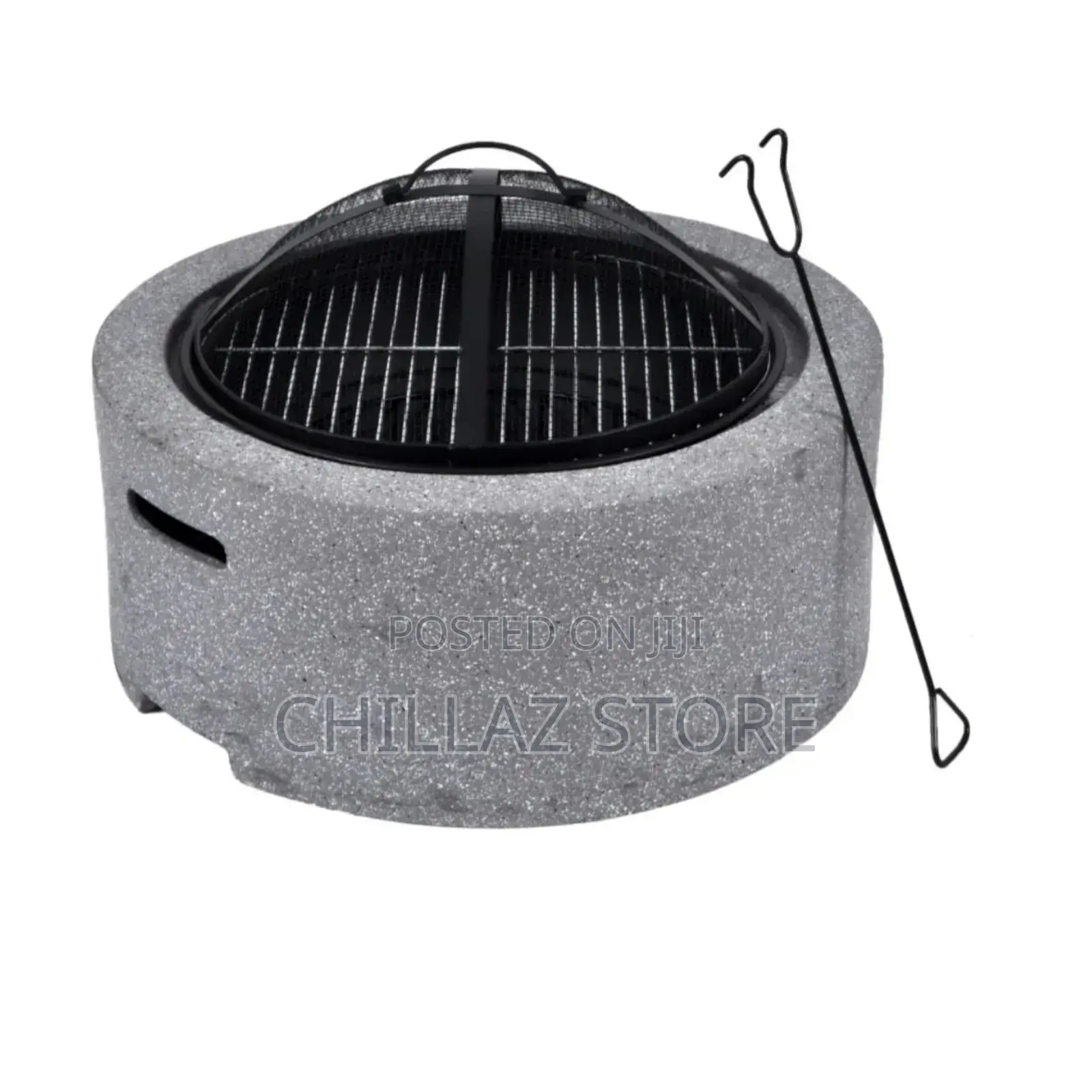 Outdoor Pit Bowl BBQ Grill.