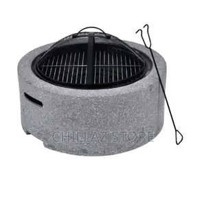 Outdoor Pit Bowl BBQ Grill.