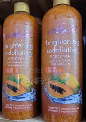 Pretty Be Brightening Exfoliating Body Wash