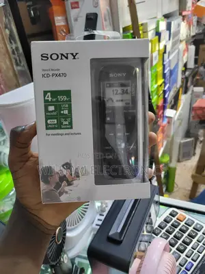 Sony Icd-Px470 Stereo Digital Stereo Voice Recorder