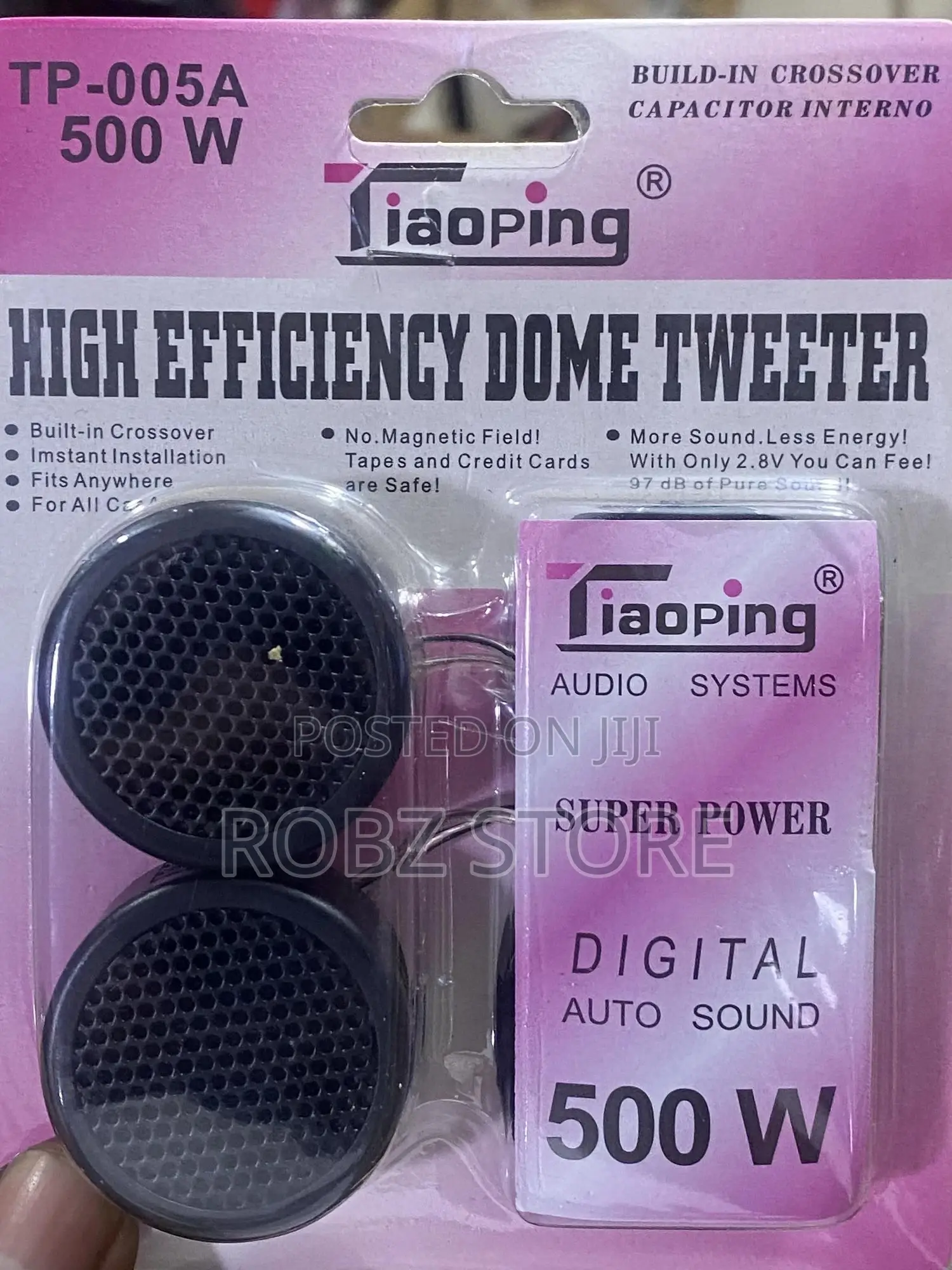 High Efficiency Done Tweeter