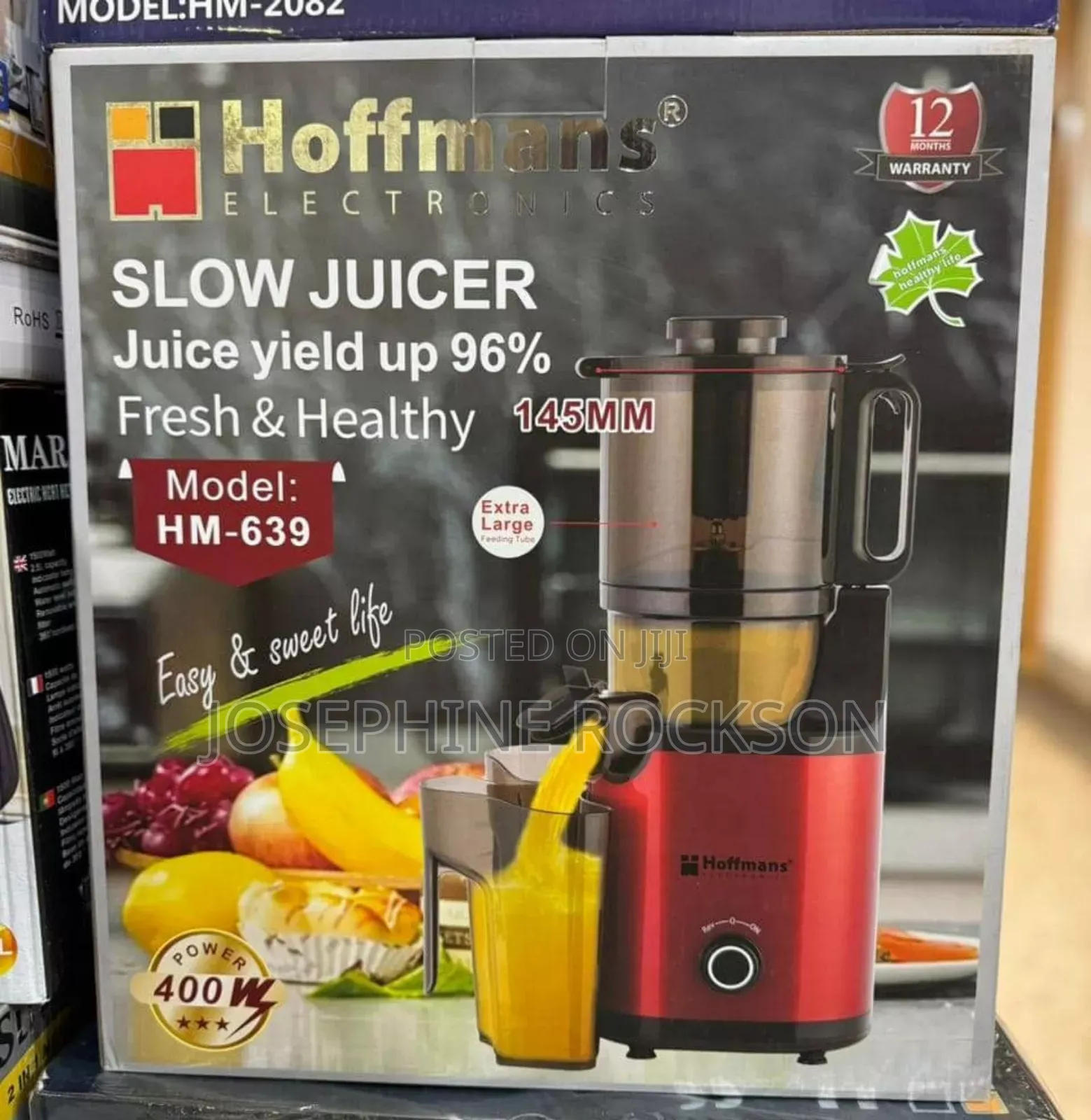 Hoffman Slow Juicer Machine