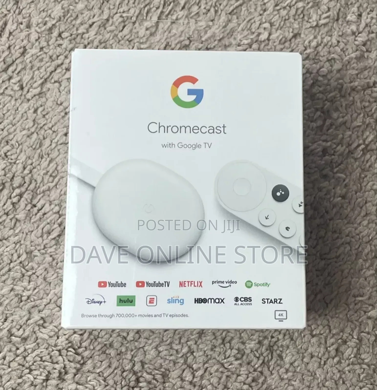 Google Chromecast HDR Streaming Player Google Assistant