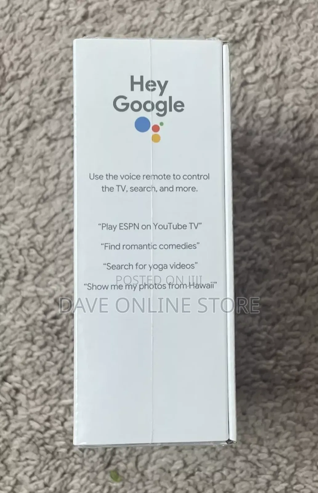 Google Chromecast HDR Streaming Player Google Assistant