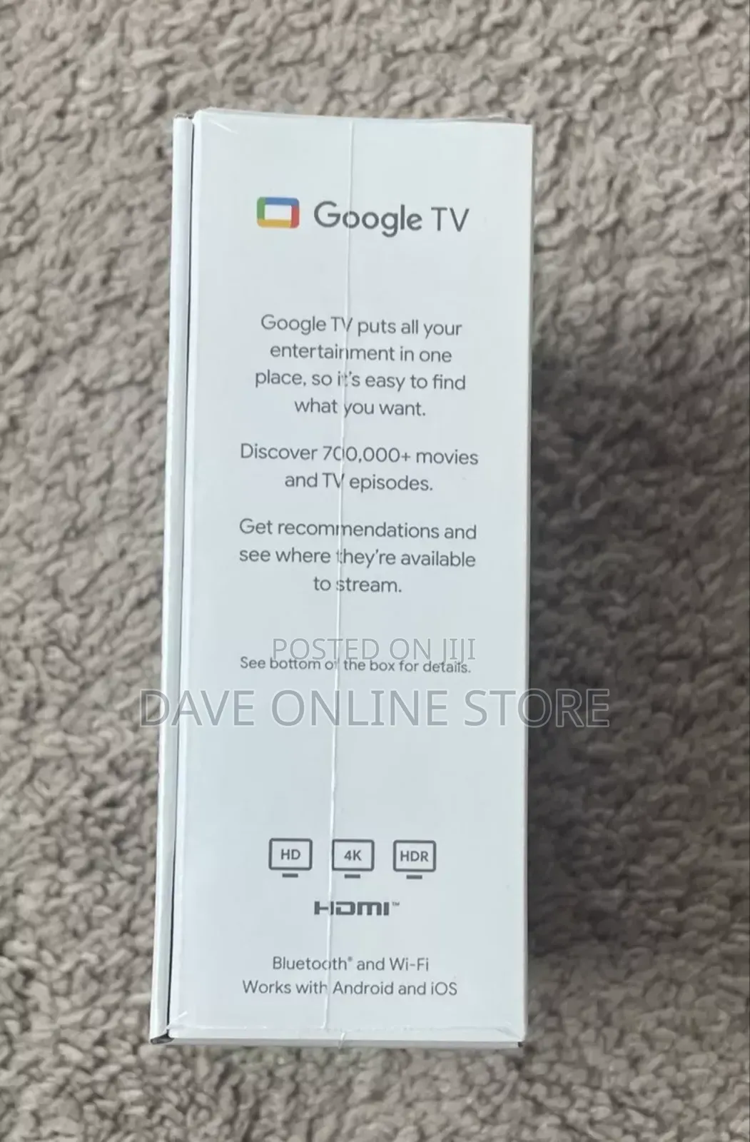 Google Chromecast HDR Streaming Player Google Assistant