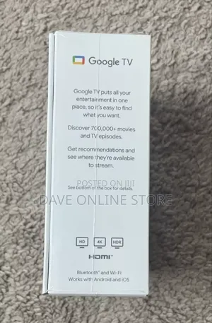 Google Chromecast HDR Streaming Player Google Assistant