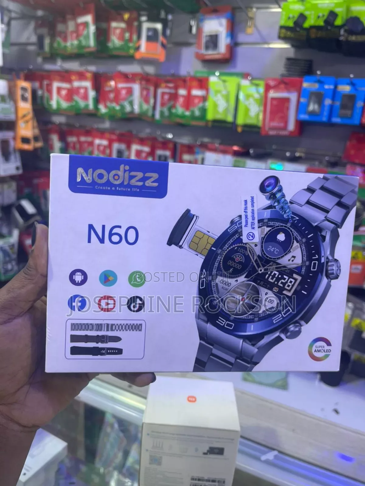 Nodizz N60 Smart Watch Amoled