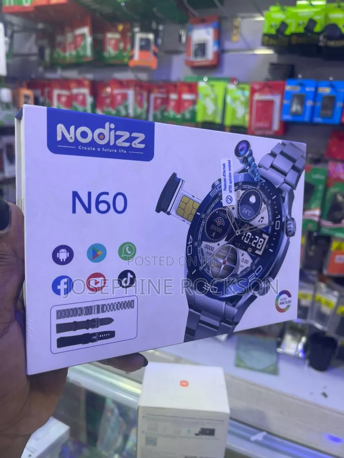 Nodizz N60 Smart Watch Amoled