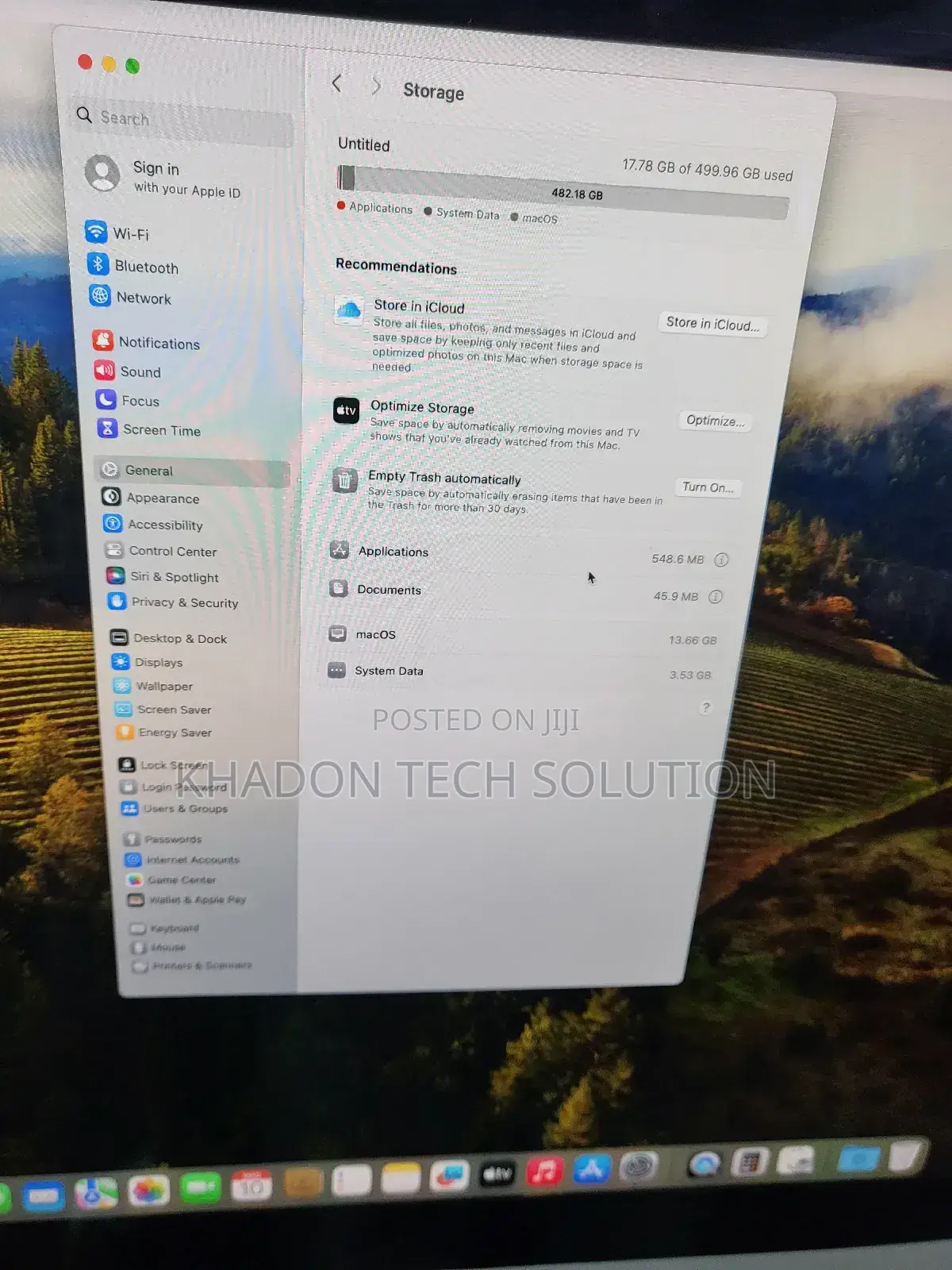 Desktop Computer Apple iMac 16GB Intel Core I5 SSD 512GB