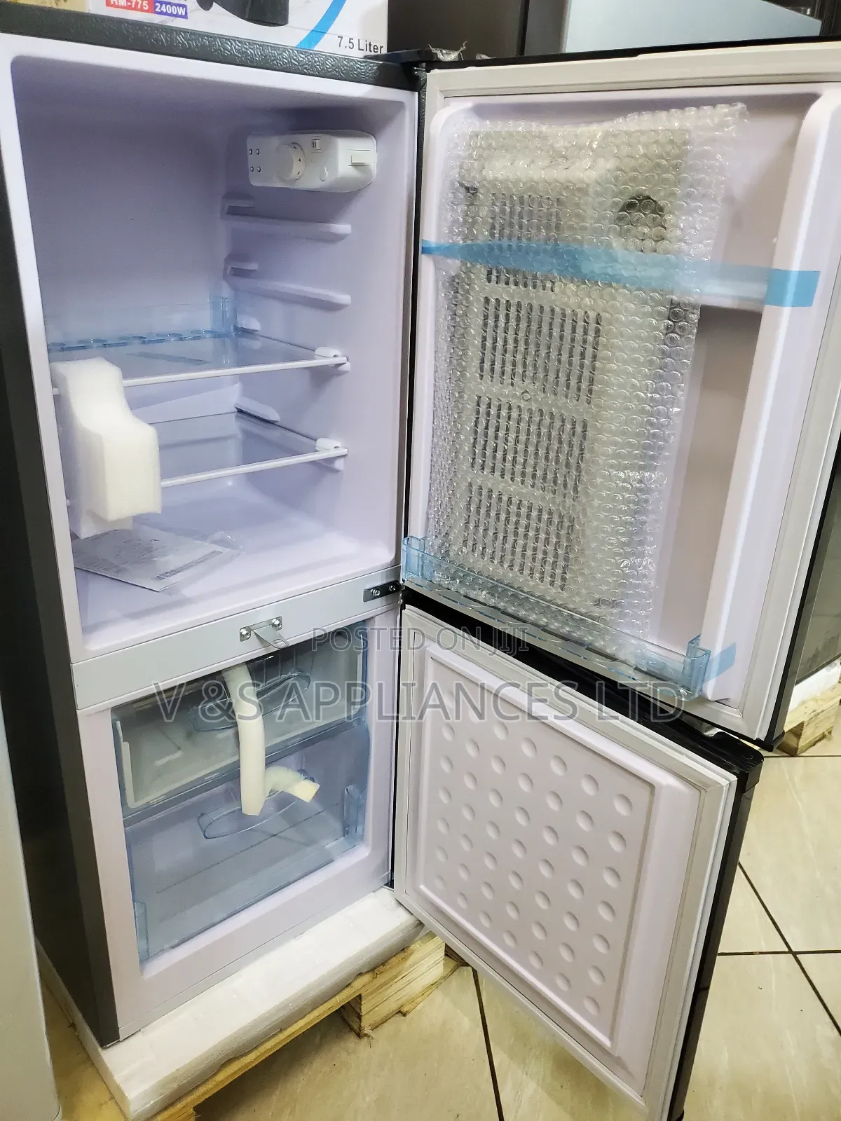 145l Roch Double Door Fridge