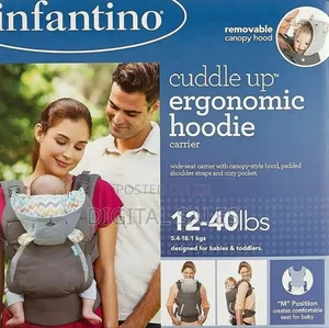 Infantino Cuddle Up Ergonomic Hoodie Baby Carrier