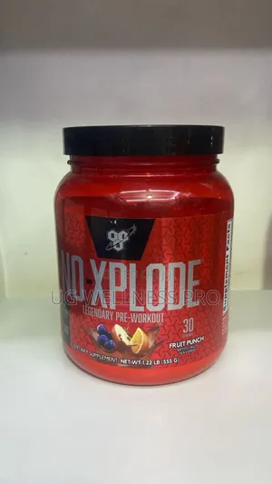Bsn, No Xplode, Legendary Pre-Workout, Blue Raz, 555g 30 Ser