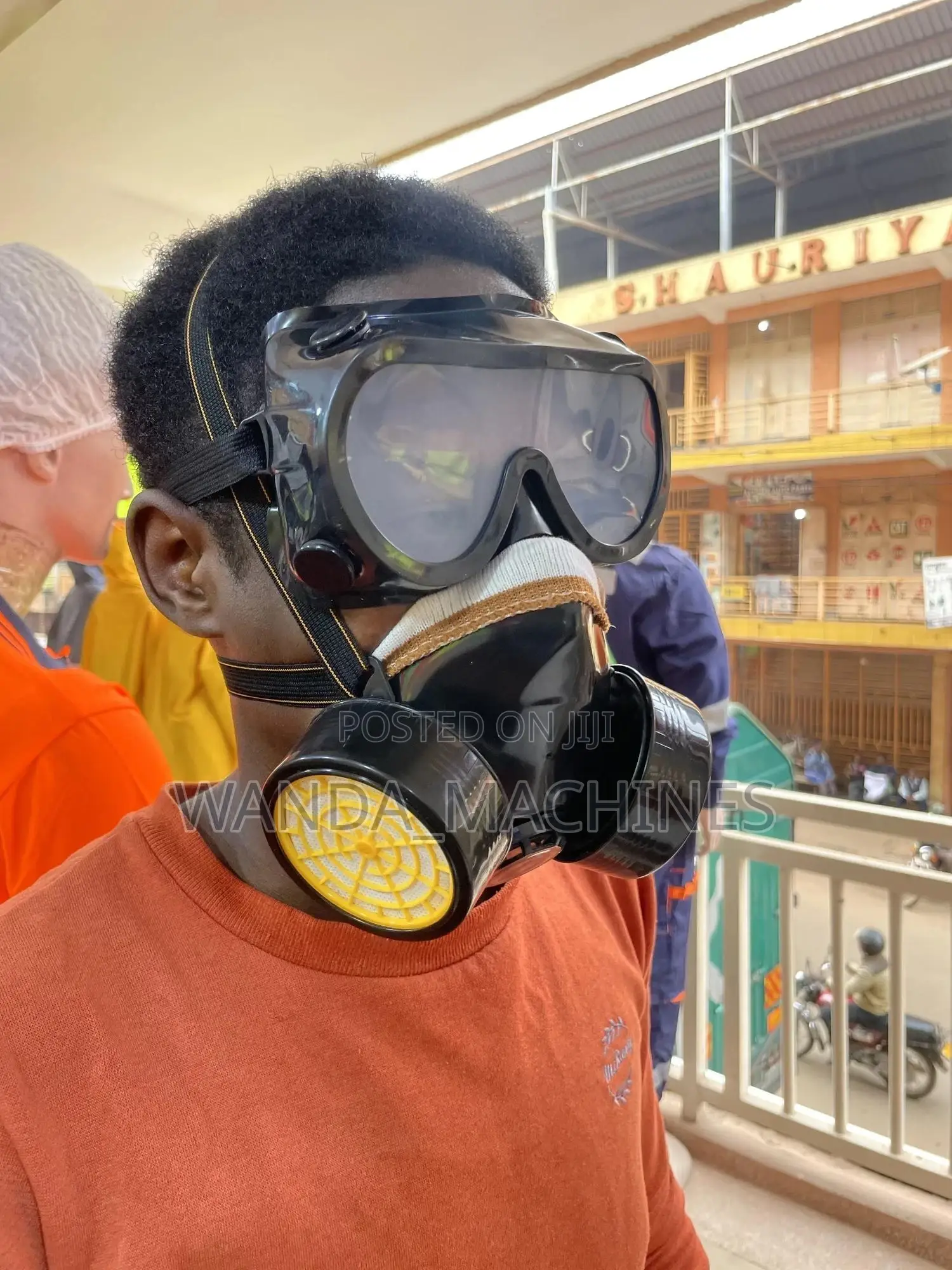 Double Nose Gas Masks