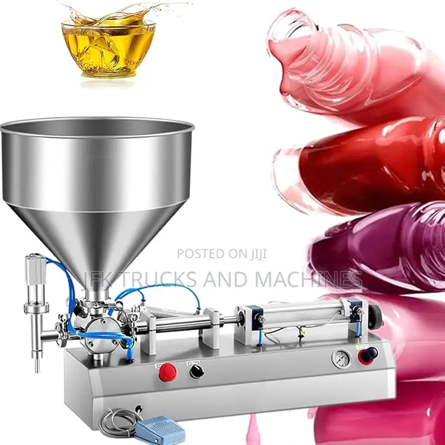 Pneumatic Filler Machine - Creams, Paste Liquid