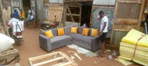 Gray Sofa Set