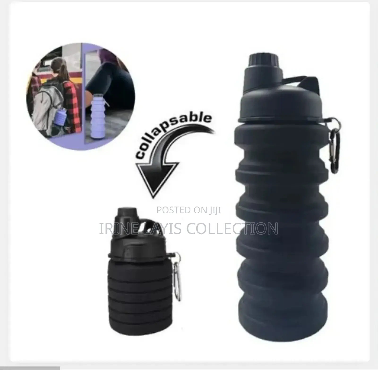 Silcon Foldable Water Bottles