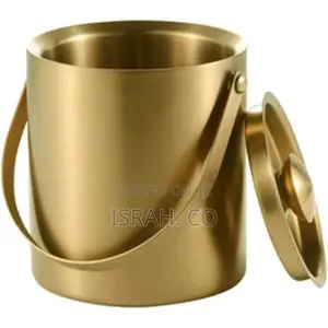 Beer Cocktail Ice Bucket With Lid and Tong