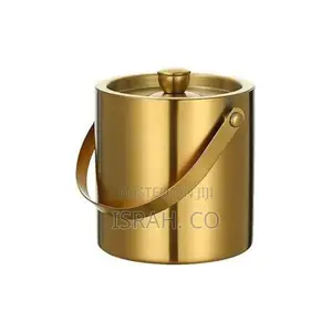 Beer Cocktail Ice Bucket With Lid and Tong