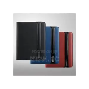 A4 Leather Document Portfoliofolder With Power Bank Gift Box