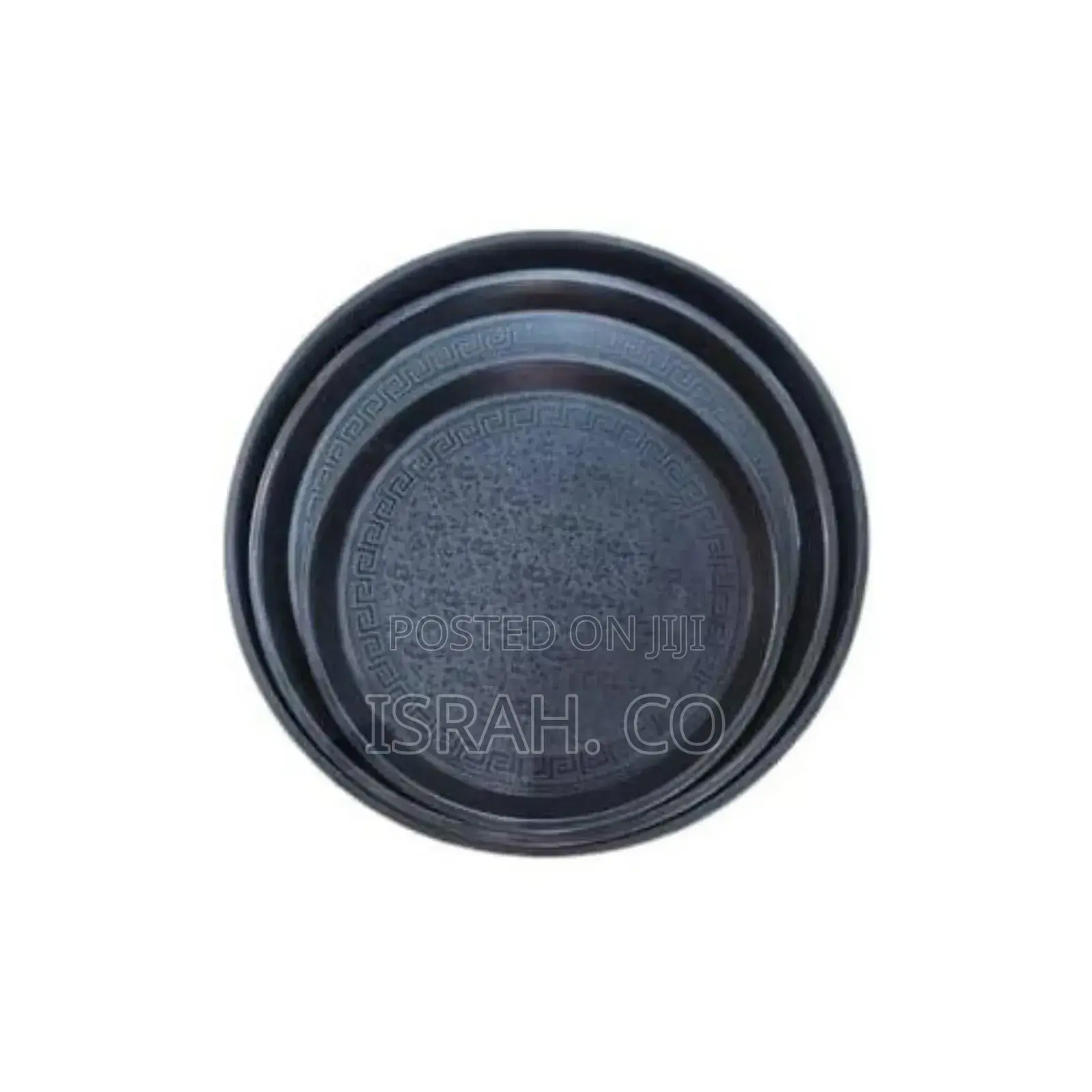 Pack of 3 Deep Round Restaurant Cafe Hotel Kitchen Plastic
