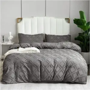 6*6 Embroidery Fabric Duvet Cover Set Softbrushed Microfiber