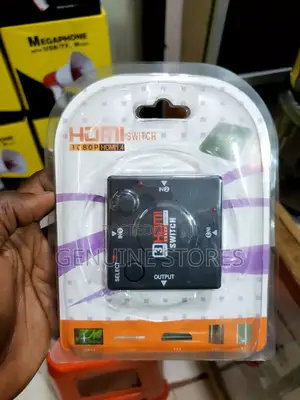 3 Port Hdmi Switch for Dercoder Connection.