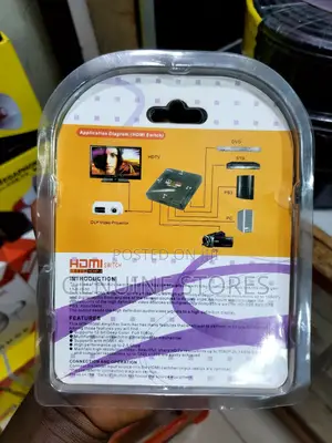 3 Port Hdmi Switch for Dercoder Connection.