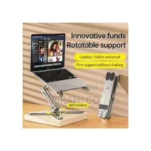 24thunder McHose Foldable X-Shaped Swivel Laptop Stand