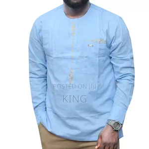 Honour Linen Shirts. African Style. Kitengi