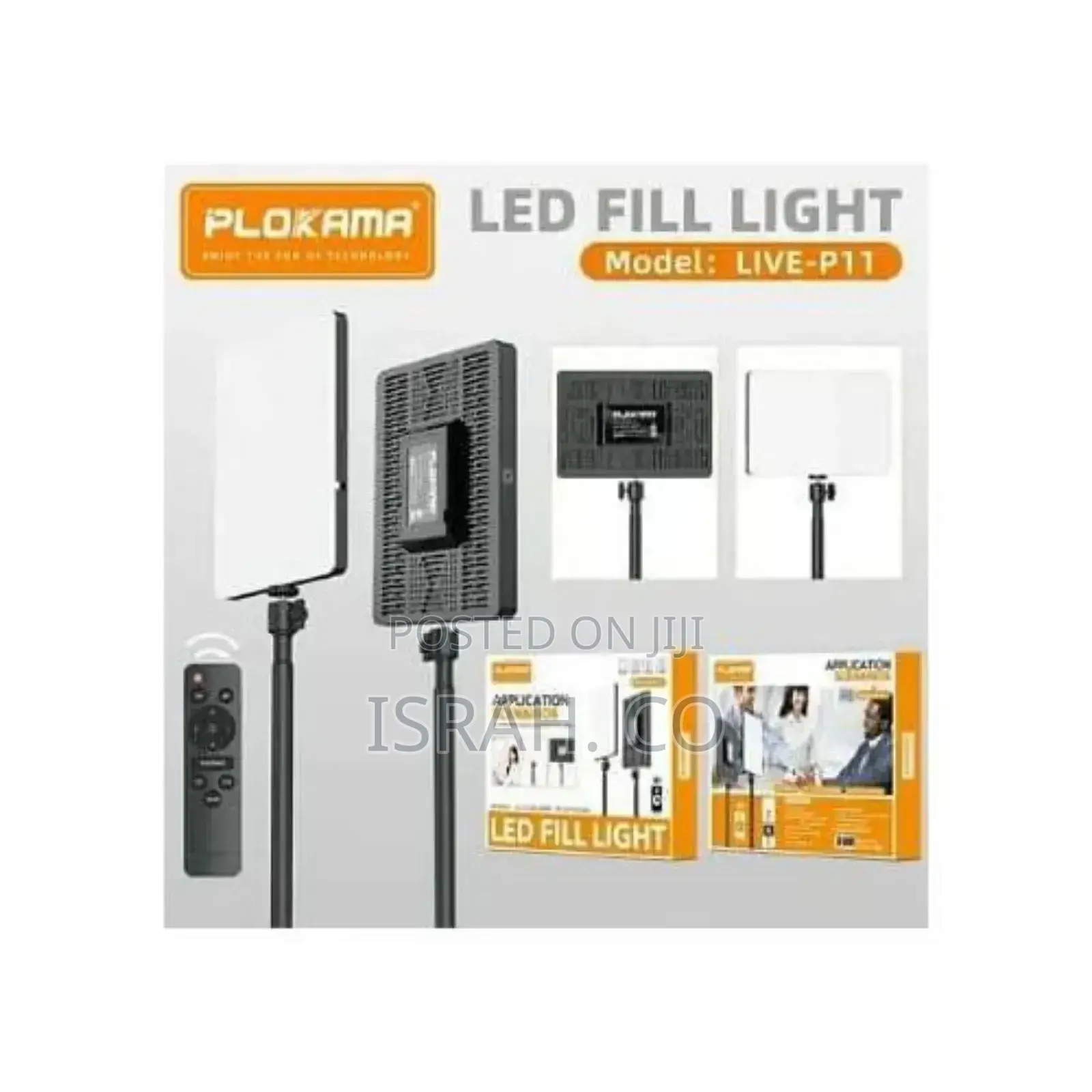 Plokama Live P11 Led Fill Light Panel Video Conference Light