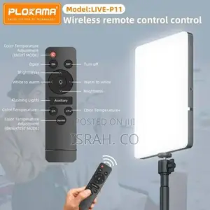 Plokama Live P11 Led Fill Light Panel Video Conference Light