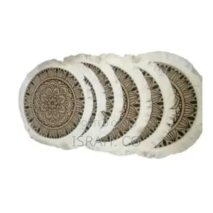 6 Pieces of 12 X 60 Inches Decorative Rustic Fringed Edge