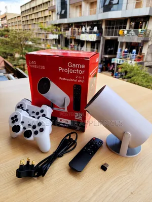 Ultra Hd Smart Game Projector With Two Wireless Controllers