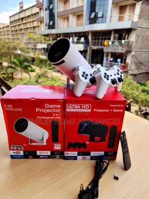 Smart Hd Ultra Game Projector With Wireless Pads