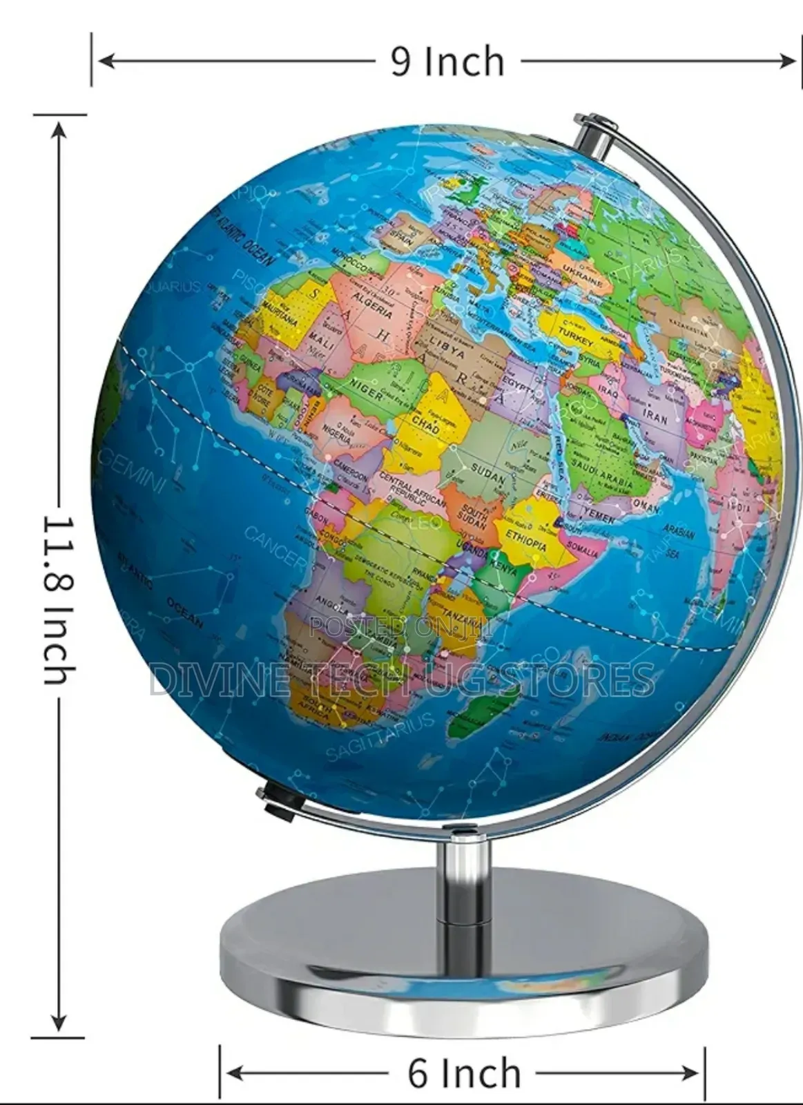 World Globe ,Globe Map Home ,Office Learning Constellation