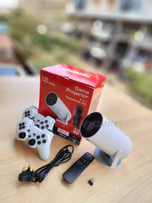 Gaming Projector 2 in 1 Professional Chip 2.4 Wireless Pads