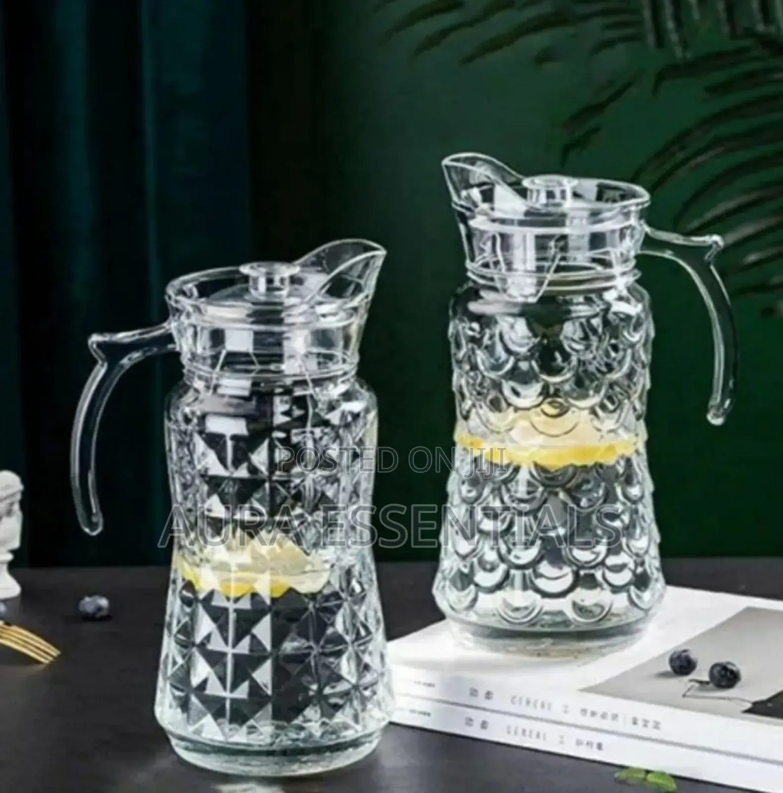 Crystal Glass 1.6l Jug
