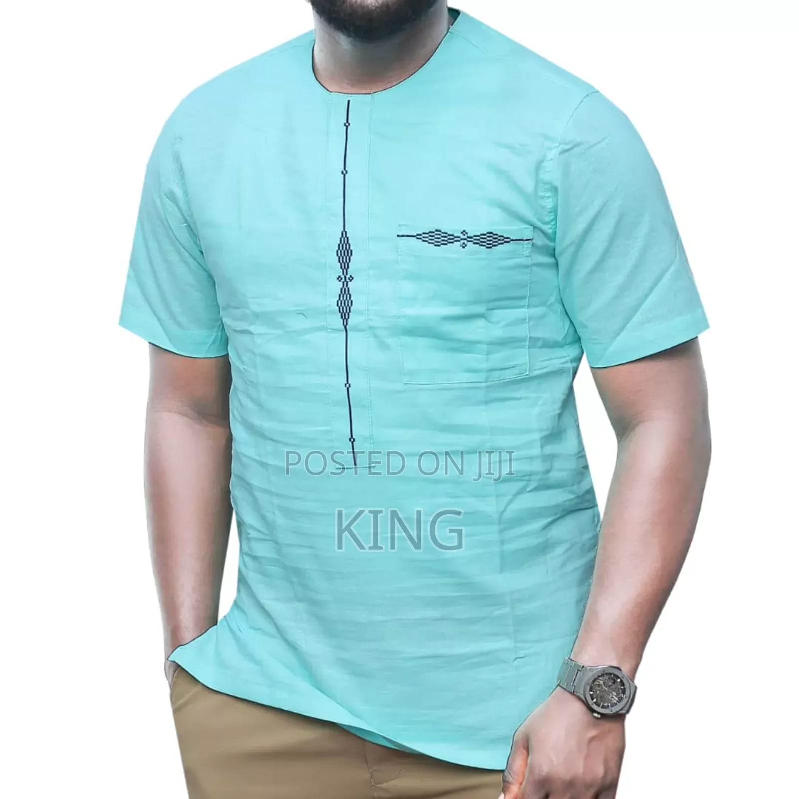 Quality Control Linen Shirts. African Style. Kitengi