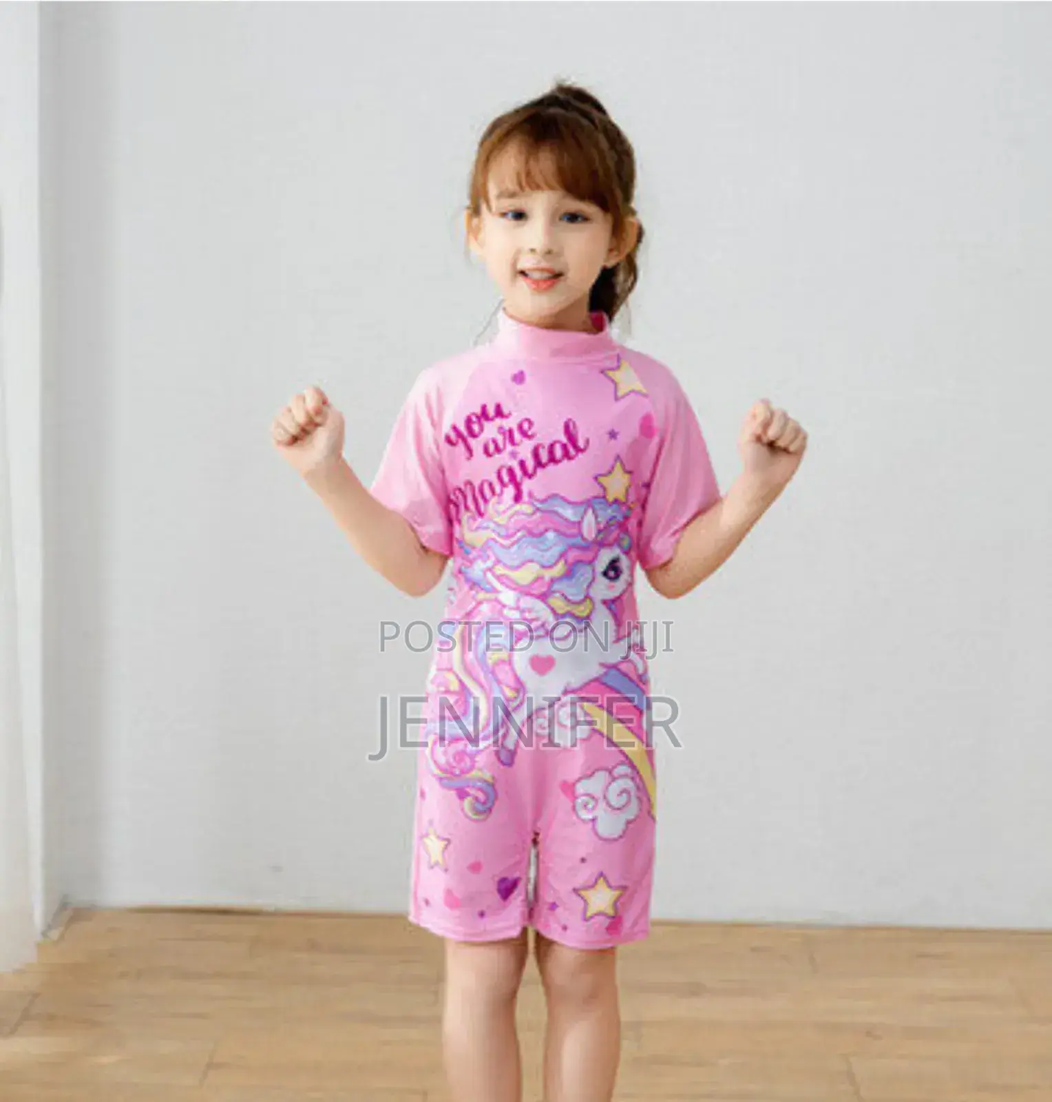 Girl Cartoon Swimming Wear