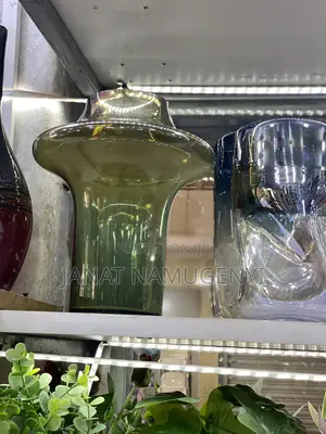 A Set of Green Flower Vessel