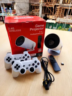 Brand New Ultra Hd Smart Gaming Projector With Two Game Pads